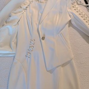 Cache Dress with Blazer, Size 8, Great Condition,